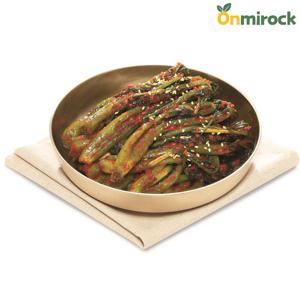 온미락 순천 개랭이 홍갓김치 2Kg 100% 국내산