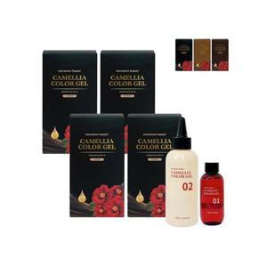 [메르센보떼]메르센보떼 동백 젤컬러 카멜리아 염색약 기본구성