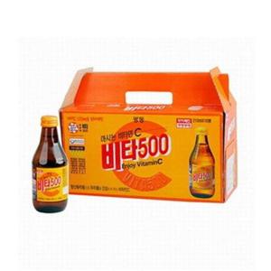 [VCJI7228]비타민C 파츠 비타500 180ml40개 박스(4개입