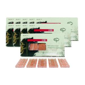 행림서원 티침 1박스(50개) X 10박스 T침 이침 압침 금연침 혈침 수지침 한의원