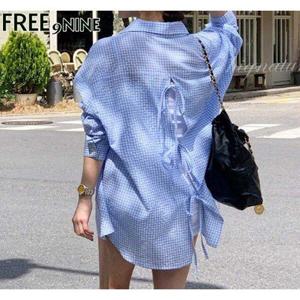 [프리나인][프리나인]리본박스체크남방FRB52025A