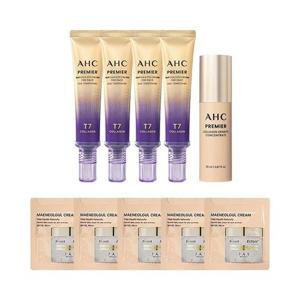 AHC 아이크림 시즌13 40ml x4 + 밀도 컨센트레이트 25ml + 맨얼굴크림 샘플 5매