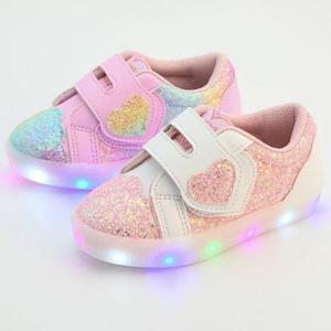 [레비스풋]바니비 하트 벨트 아동 키즈 주니어 학생 여아 LED운동화