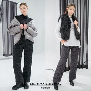 [이상봉][이상봉에디션]24FW 셔링 패딩 팬츠_667048