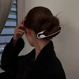 [끌레아]여신 헤어 집게핀 특대형 옷핀 디자인 헤어핀 긴머리 올림머리 대왕집게핀 데일리 헤어스타일링