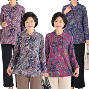 [엄마옷 로즈맘] 연송카라약기모티셔츠