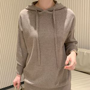 코코블랙 / 보들 소프트 후드 니트 (4color)