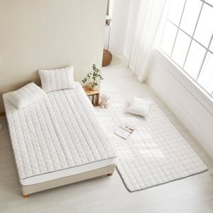 [Q] 부드러운 트위스트 버블 쿠션 카페트용 패드 1+1 (160X200cm)