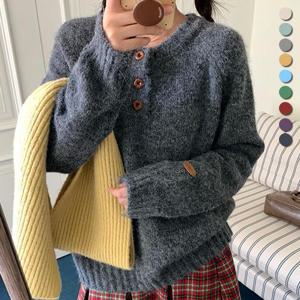 [유니제이] 이바나 래글런 헨리넥 니트티