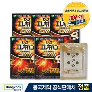 [동국제약]일본직수입 자석파스 에레키반 MAX2000 (30개) 5세트