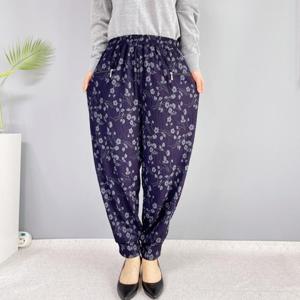 [마마옷짱] 흑백 주름 조거 몸빼바지 항아리 고무바지