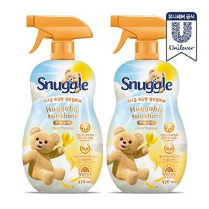스너글 섬유탈취제 허거블선샤인 470ml 2개