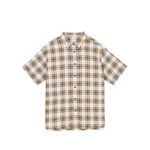 [티비제이]유니 5부 코튼 루즈핏 체크 셔츠(T192SH341P)