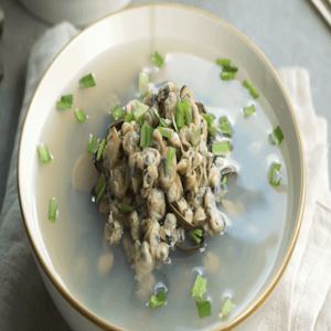 신안 천일염 사용! 하동 섬진강 고향집 재첩국 500g*6팩