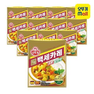 [오뚜기] 백세카레3분 순한맛 200g 12개