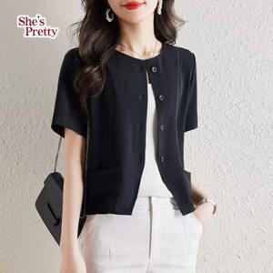 [쉬즈프리티] 지젤포켓써머자켓