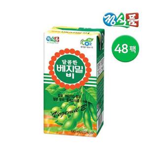 갤러리아_정식품 달콤한 베지밀 B(비) 두유 190ml 48팩