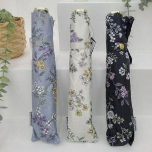 [애슬릿] 국내 생산 플라워 암막 미니 경량 우산 양산