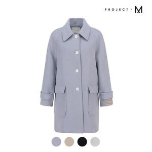 [프로젝트엠][프로젝트엠] 여성 캐시미어 혼방 하프 코트_EPD4CC2403