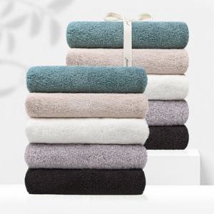 코튼클라우드 먼지없는 수피마 호텔 수건 고중량 테누아 타올 10장
