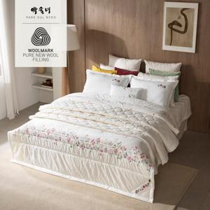 [GK+GK]방송에서만/ 호주산  양모 100%  누빔 이불 겸 패드 1+1세트[박술녀 연모4]