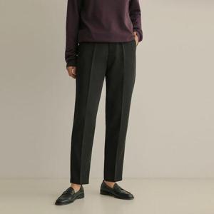 [엘리시아]즈빈 배기 밴딩 슬랙스 팬츠