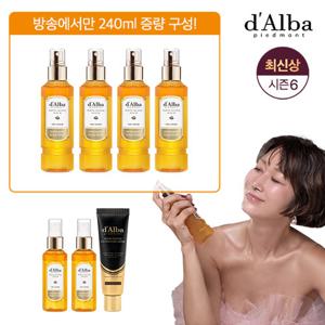 [방송에서만] 달바 최신상 화이트 트러플 엑소 세럼 6통+리프팅 코어크림 1개
