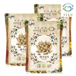 [푸른들판] 국내산 건조 돼지감자 500gx3봉 말린 뚱단지 건돼지감자 뚝감자 차