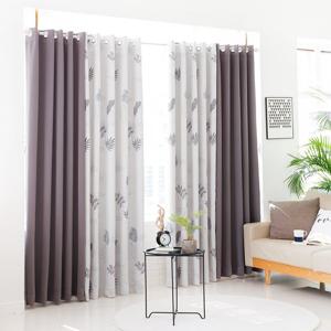 (리앤룸)네추럴암막세트 총4장(580X230)