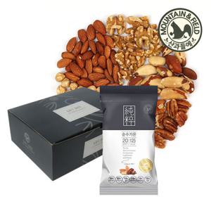 [산과들에] 오직견과만 프리미엄 하루견과 순수가온 50봉 선물세트