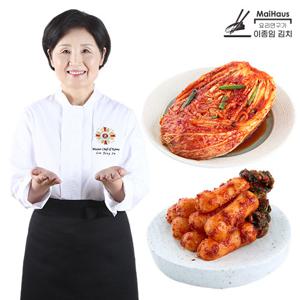 요리연구가 이종임 포기김치 5kg+총각김치3kg
