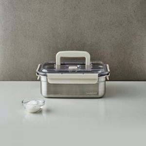 락앤락 숨쉬는 스텐 김치통 직사각 3L