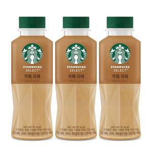갤러리아_스타벅스 셀렉트 카페라떼 300mlx24펫