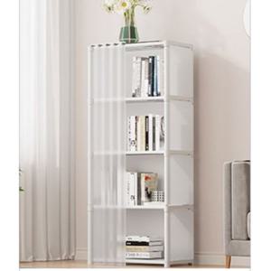 [무료배송]예작 모듈 수납장 심플 커튼 수납장 틈새 다용도 선반 1열5단