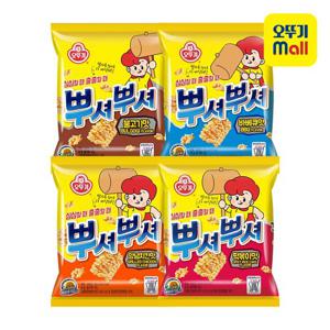 [오뚜기골라담기] 뿌셔뿌셔 24개 (떡볶이맛/바베큐맛/불고기맛/양념치킨맛)