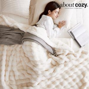 프리미엄 30mm 라셀 퍼 베딩 세트(Q)+멀티블랭킷+세탁망