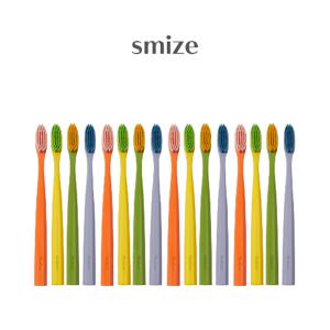 [스마이즈]그래핀모 칫솔 16개(4개입 x 4박스) 3.5cm B컬러