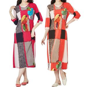 까르죠아 액자꽃 마담원피스 빅사이즈 할머니옷 마담복 중년여자