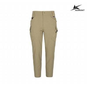 [코몽트][코몽트] 남성 빅포켓 허리밴딩 카고 팬츠 베이지