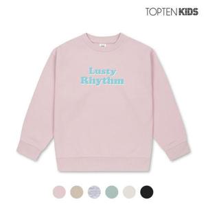 [탑텐키즈][탑텐키즈] 공용 더블니트 레터링 맨투맨_MKC3TR3201