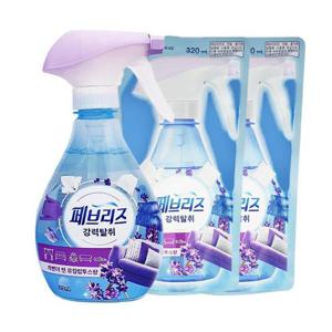 [페브리즈]페브리즈 라벤더 앤 유칼립투스향 용기 370ml + 리필 320ml x2 /섬유탈취제/냄새제거