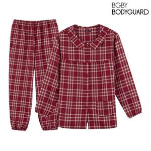 [좋은사람들]보디가드 여성용 기모 파자마 세트 BBWNB914
