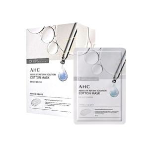 ahc 순면 마스크팩 브라이트닝 25매