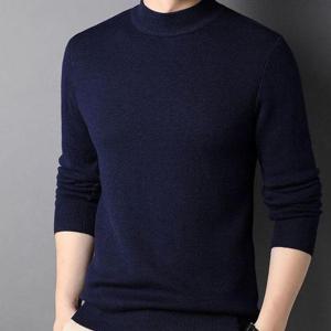 [에이치플러스몰]모던 캐시미어 오버핏 폴라티 남자 남성 남자옷