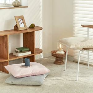 [파르페by알레르망] 크리미 밍크극세사 방석커버 3종 (솜포함)