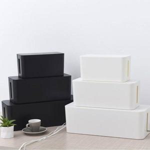 케이블 전선 멀티탭 콘센트 정리 박스 정리함 대형_W965BCB