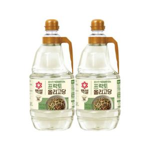 [CJ]백설 프락토 올리고당 2.45kg x2개