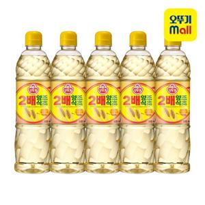 [오뚜기] 2배양조식초 900ml 5개