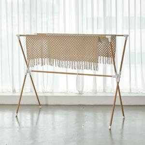 코드리빙 우드 원룸 베란다 수건 이불 빨래건조대 LD6-AW