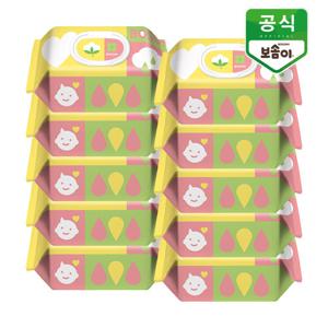 보솜이 퍼스트스킨 아기물티슈 캡형 70매 x 10팩